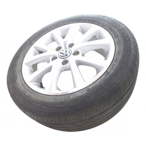 Roda Liga Detalhe Pneu 205 55 Aro16 Vw Jetta 1.4 Tl Af 2016