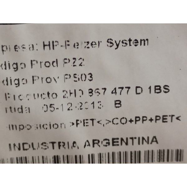 Forro Interno Do Banco Traseiro Vw Amarok Cd 2.0 2014 Usado
