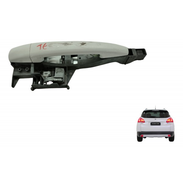 Maçaneta Ext Tras Esq Peugeot 2008 Allure 1.6 2017 Usado