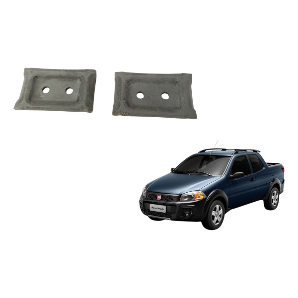 Par Suporte Motor Fiat Strada Working 2015 Usado