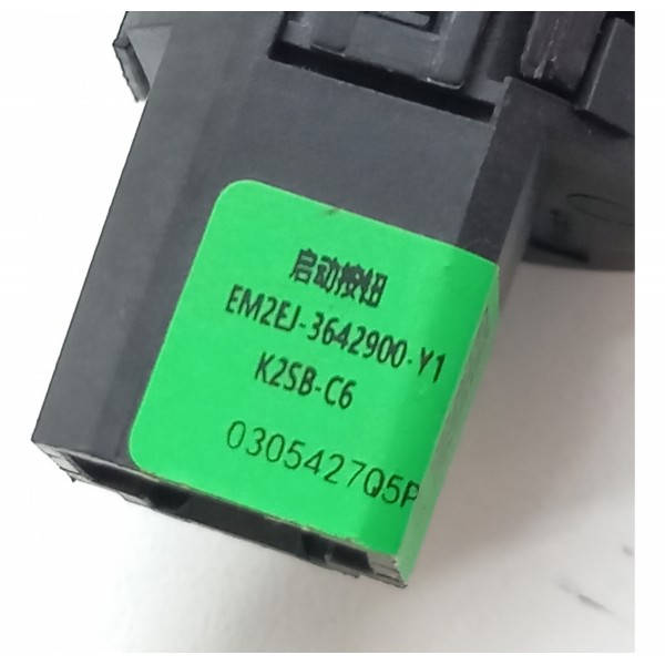 Botao Start Stop Ignição Byd Dolphin Gs 180 Ev 2024 Usado