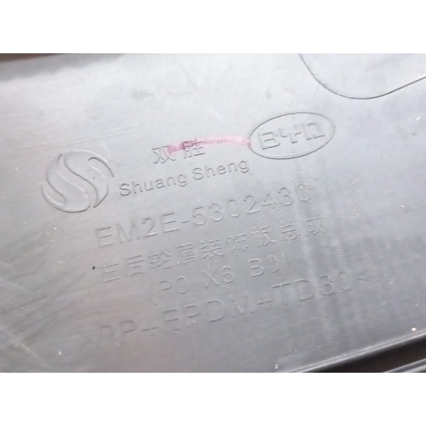 Moldura Paralama Trasei Esquer Byd Dolphin Gs 180 2024 Usado
