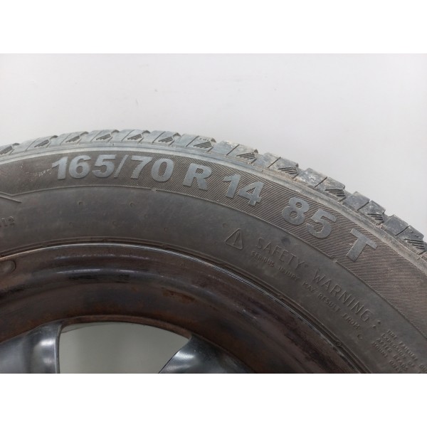 Roda Ferro 165 70 Aro 14 Renault Kwid Intens 1.0 2020 Usado